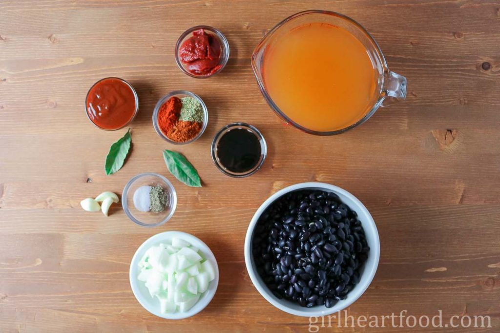 Smoky Baked Black Beans Girl Heart Food®