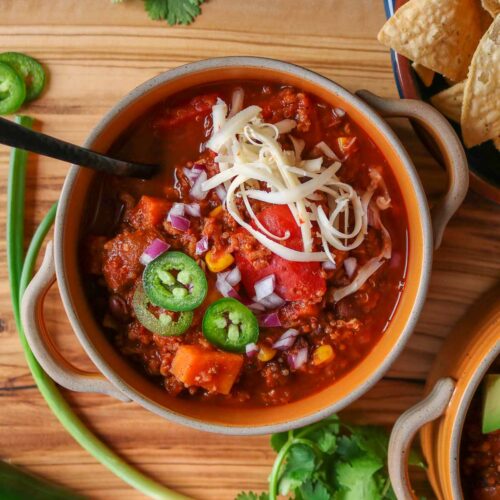Turkey Quinoa Chili Recipe Girl Heart Food®