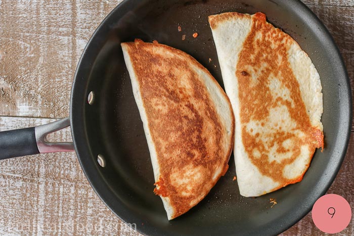 Cheesy Ground Beef Quesadillas Girl Heart Food