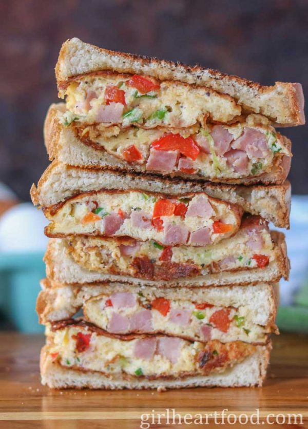 Western Sandwich (With Pop's Secret Ingredient) Girl Heart Food®