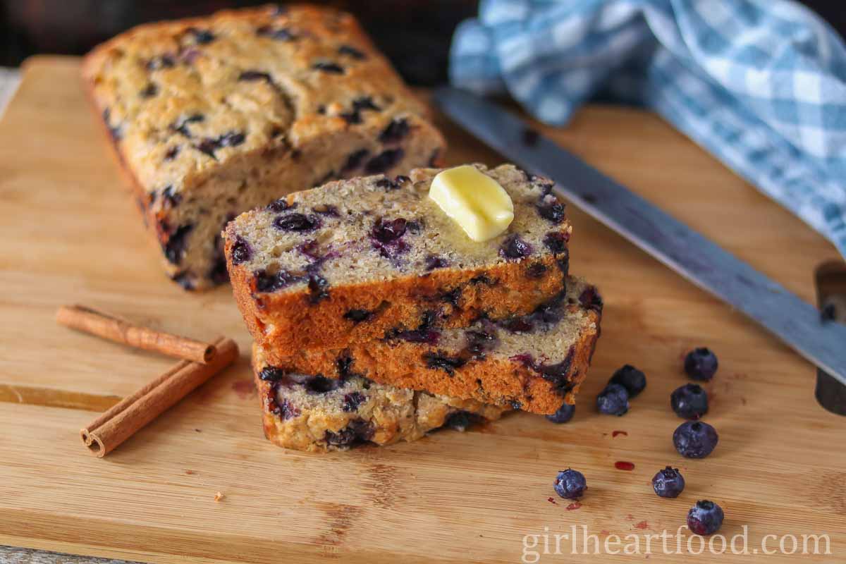 Blueberry Banana Coffee Cake - Beyond The Chicken Coop