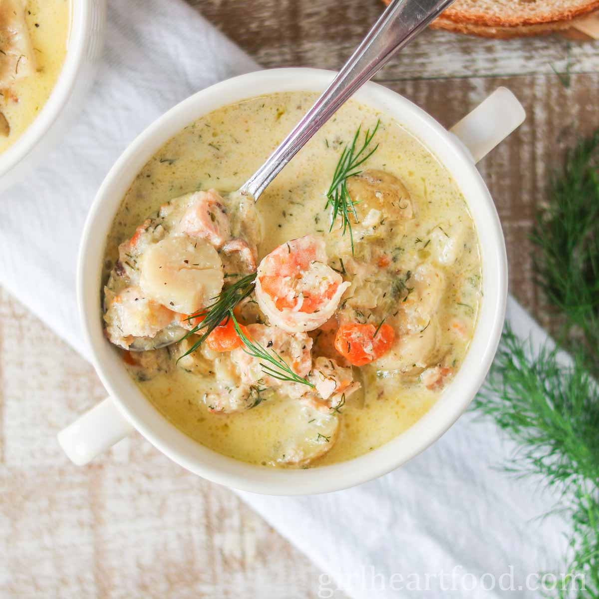 Creamy Shrimp Soup