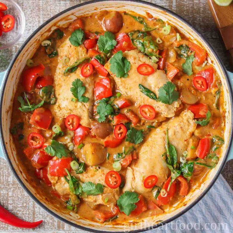 Fish Curry With Coconut Milk | Girl Heart Food®