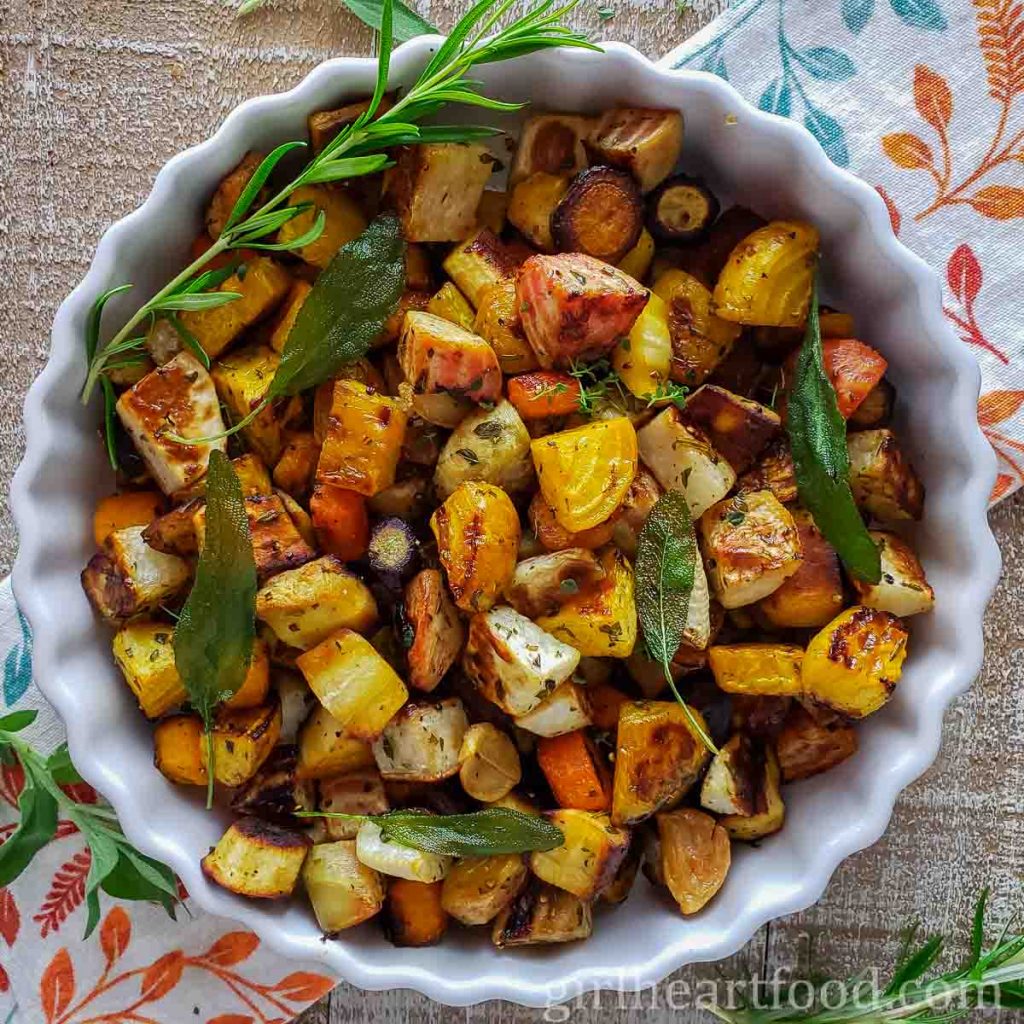 Roasted Root Vegetables Recipe Girl Heart Food®