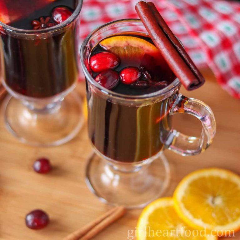 Slow Cooker Mulled Wine Recipe Girl Heart Food®