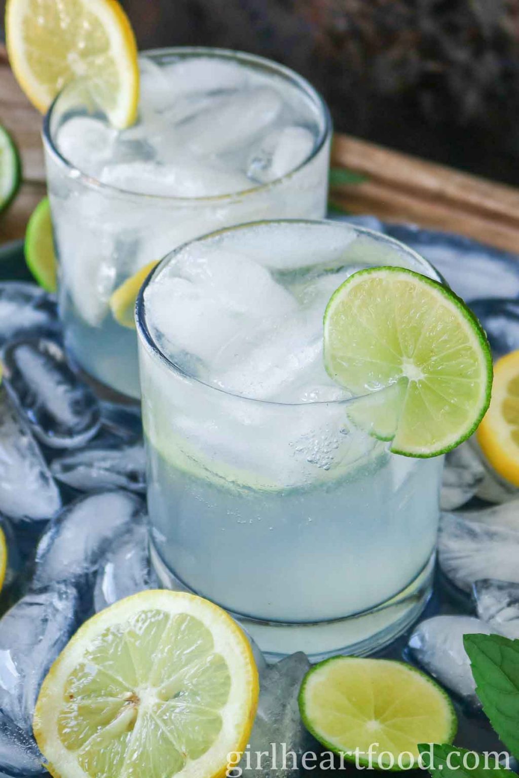 Vodka Soda Four Simple Ingredients Girl Heart Food®