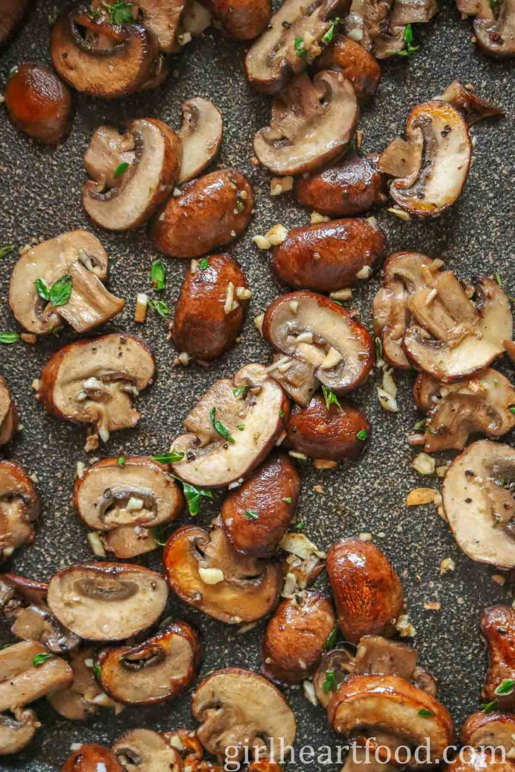 Mushroom Brie Grilled Cheese Sandwich Girl Heart Food®