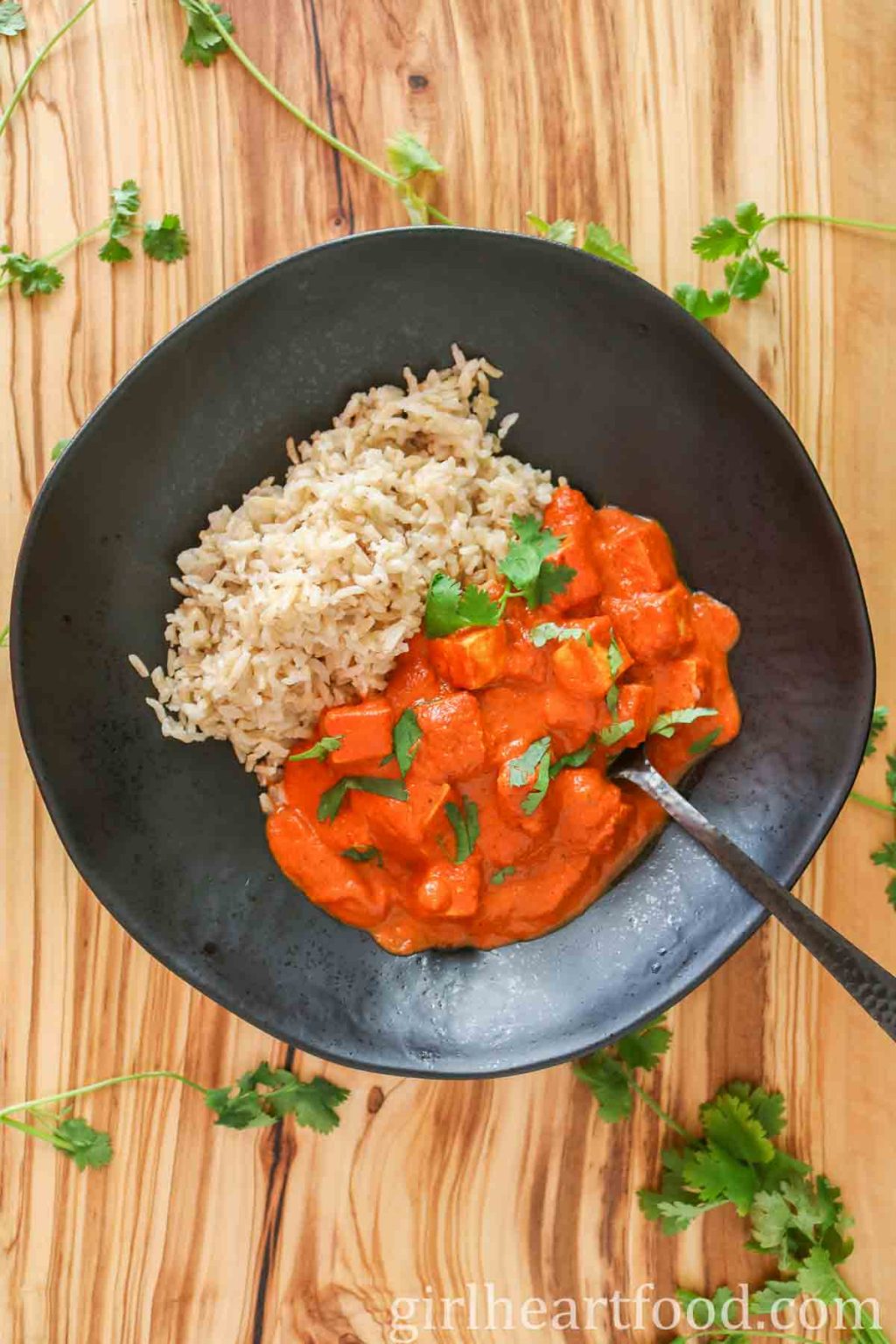 Vegetarian Butter Chicken Recipe (Butter Tofu) Girl Heart Food®