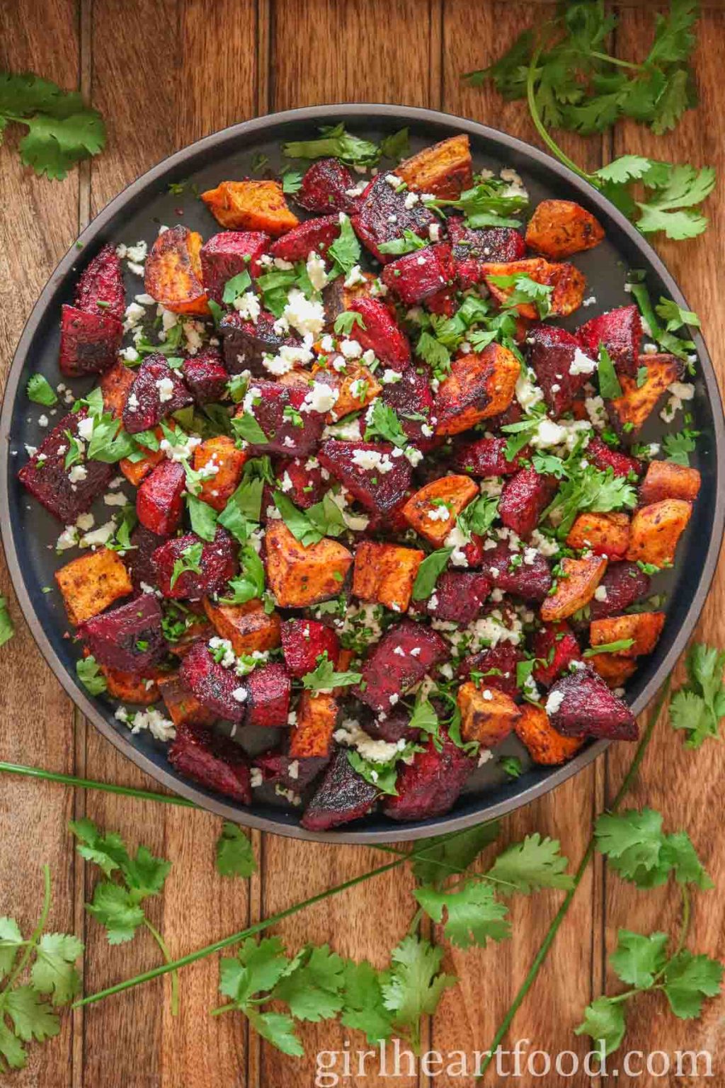 Roasted Beets and Sweet Potatoes Girl Heart Food®