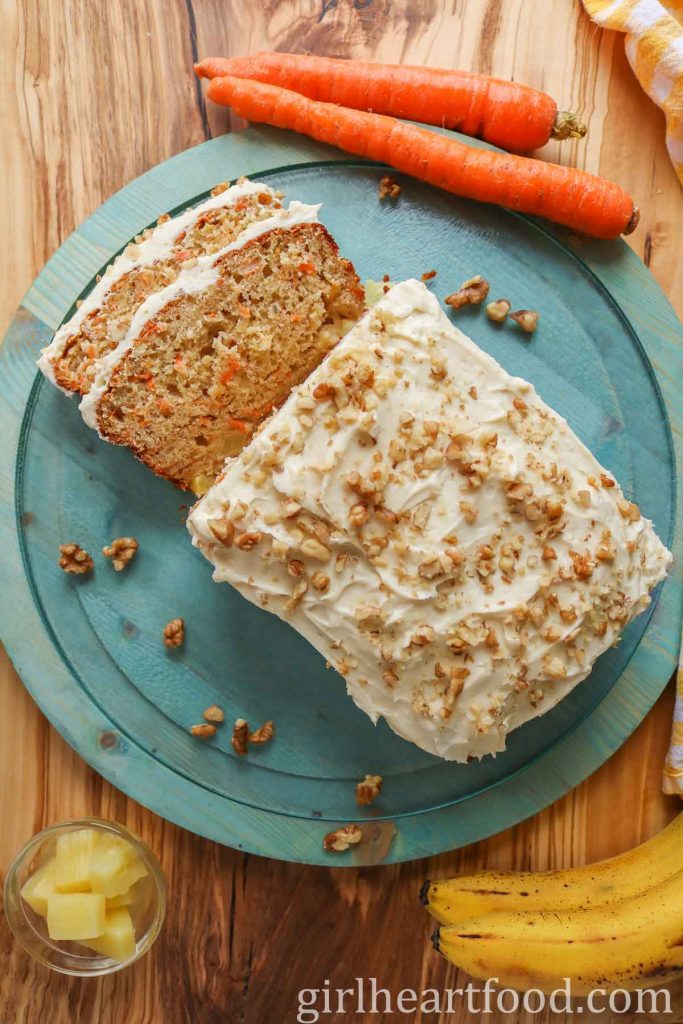 Carrot Cake Banana Bread Recipe Girl Heart Food®