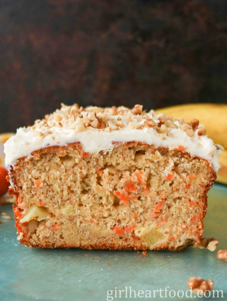 Carrot Cake Banana Bread Recipe Girl Heart Food®