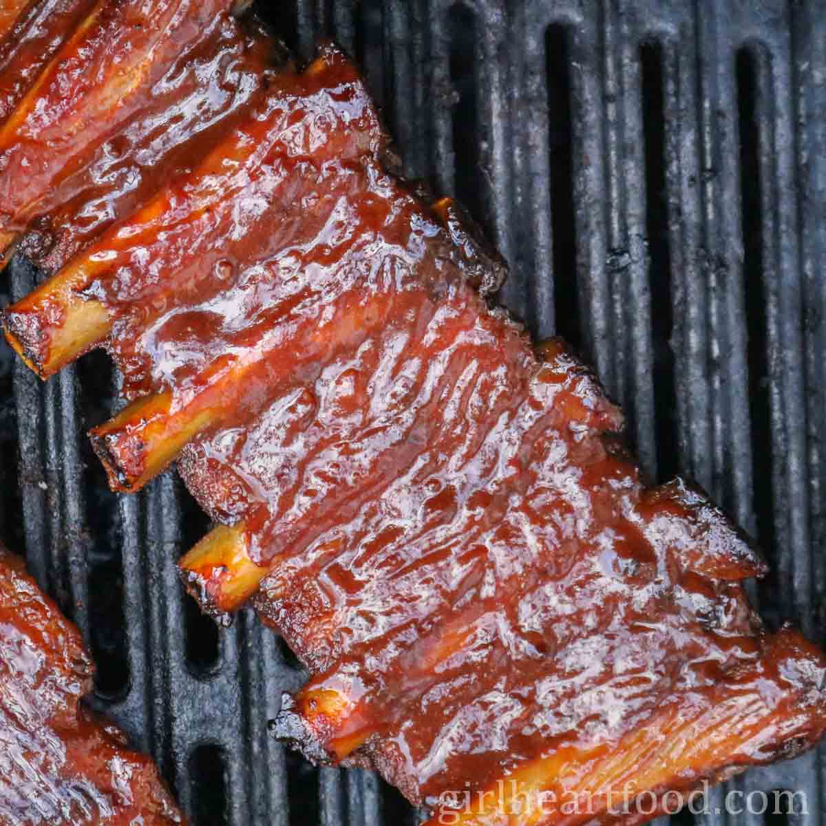 Oven Baked BBQ Ribs {Fall off the Bone!}