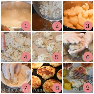 Newfoundland Salt Cod Fish Cakes (Mom-in-Law's Recipe) | Girl Heart Food®