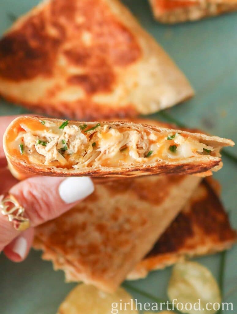 Tuna Quesadillas Girl Heart Food®