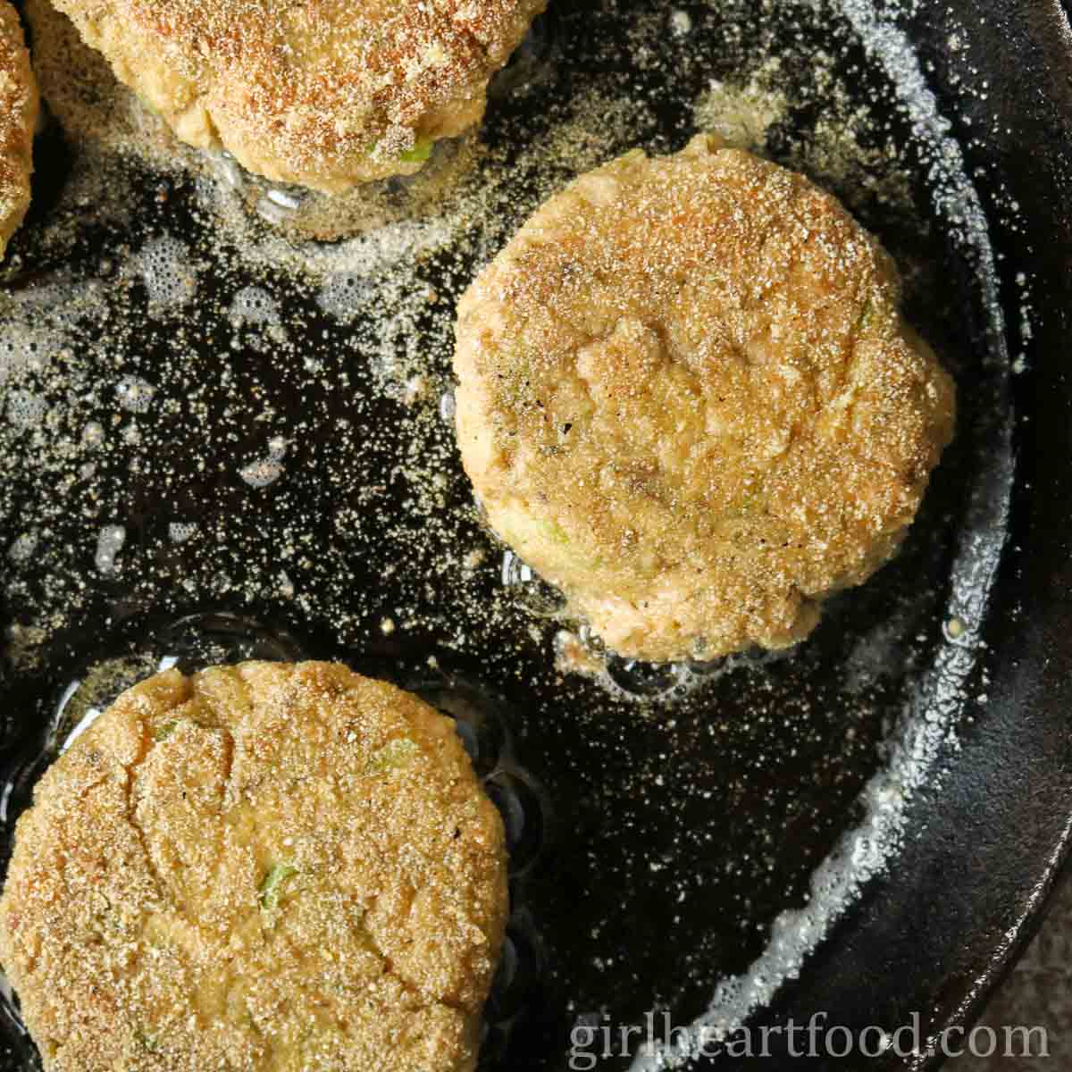 Old Fashioned Salmon Patties (Using Canned Fish) | Girl Heart Food®