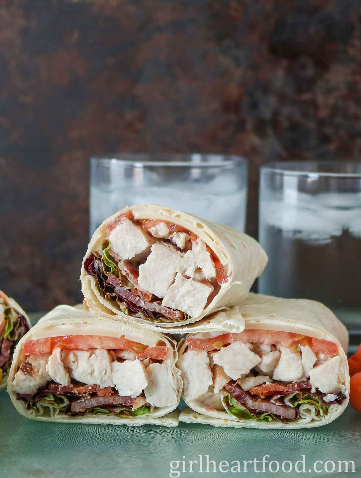 Turkey & Swiss Wrap - Tried and Tasty