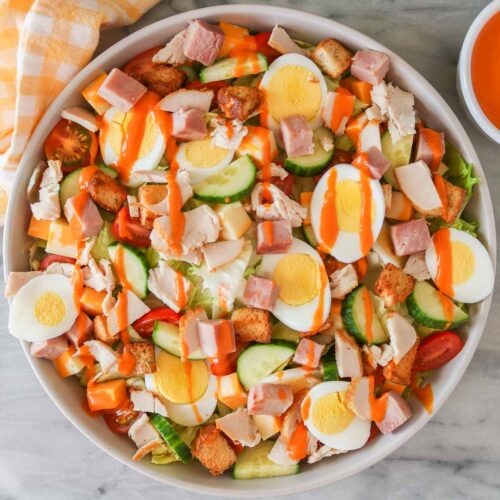 Chef's Salad Recipe (Remembering Nan) | Girl Heart Food®