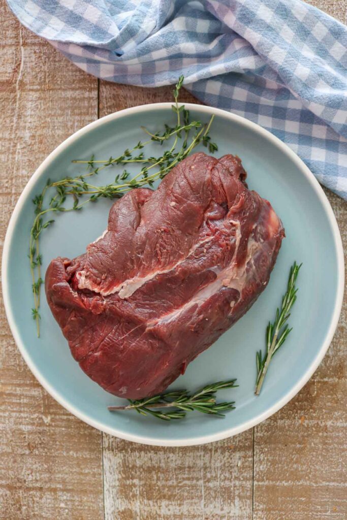 Slow Cooker Moose Roast and Vegetables Girl Heart Food®