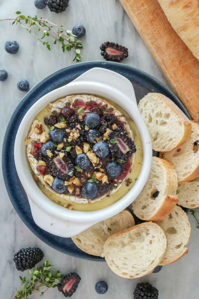 Baked Camembert With Jam Girl Heart Food®