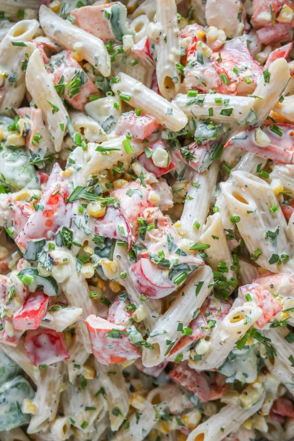 Lobster Pasta Salad Girl Heart Food®