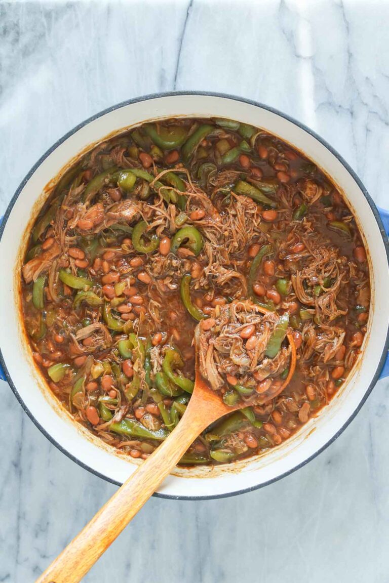 Pulled Pork and Beans Girl Heart Food®