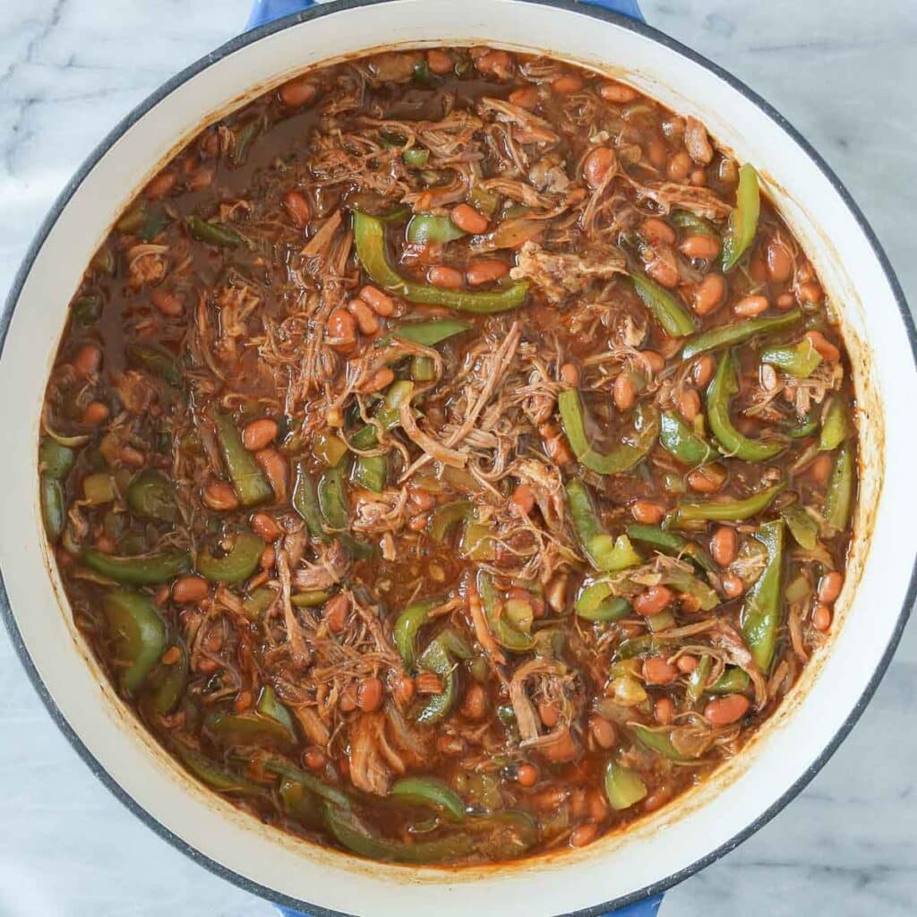 Pulled Pork and Beans Girl Heart Food®