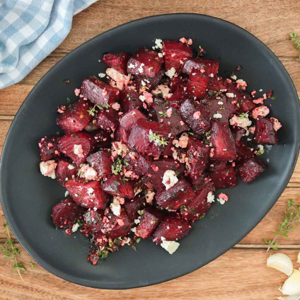 Roasted Beets With Feta | Girl Heart Food®