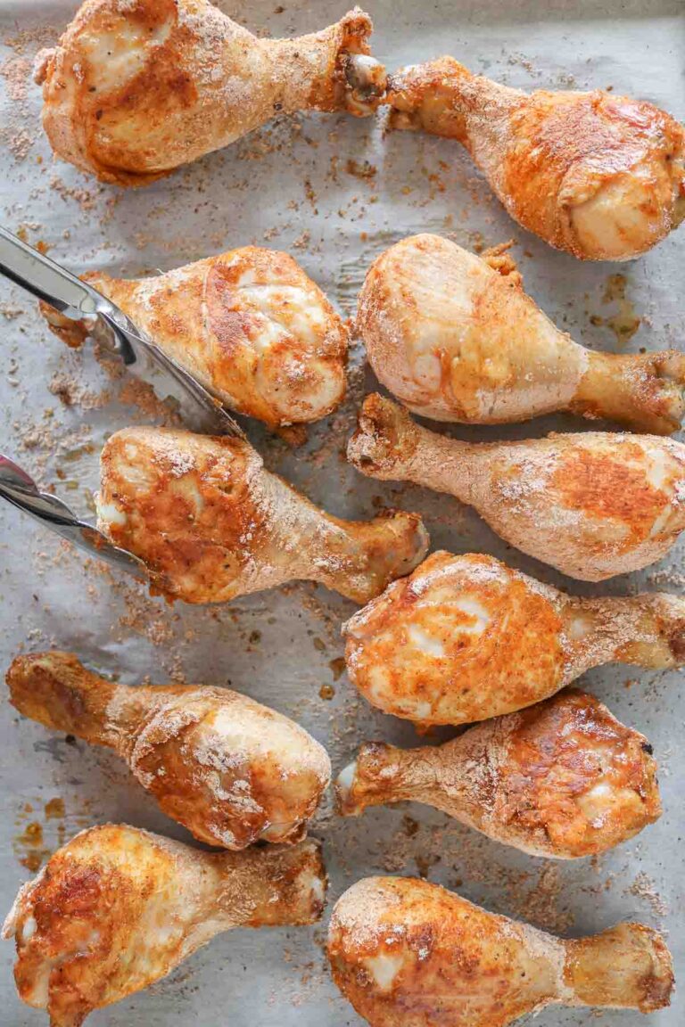 Baked Chicken Drumsticks Girl Heart Food®