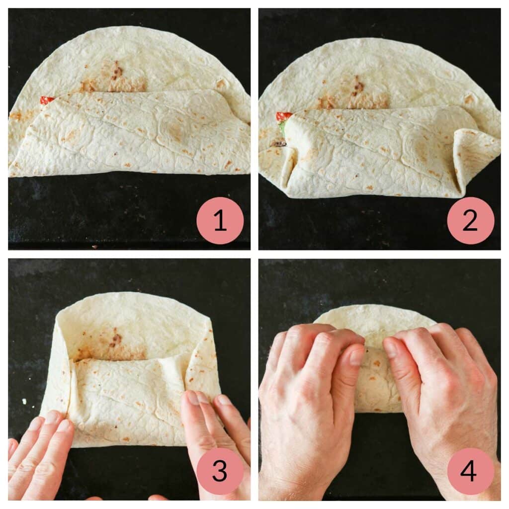 Refried Bean Burrito Recipe Girl Heart Food®
