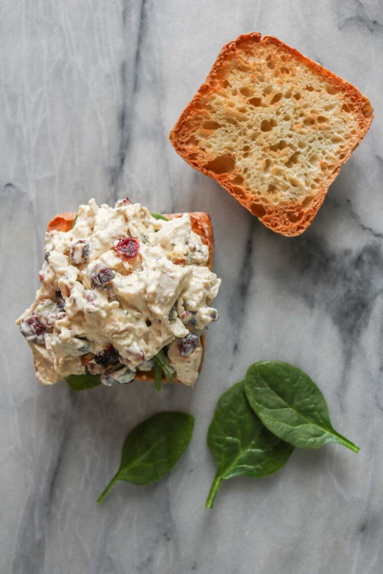 Chicken Salad With Cranberries and Pecans Girl Heart Food®
