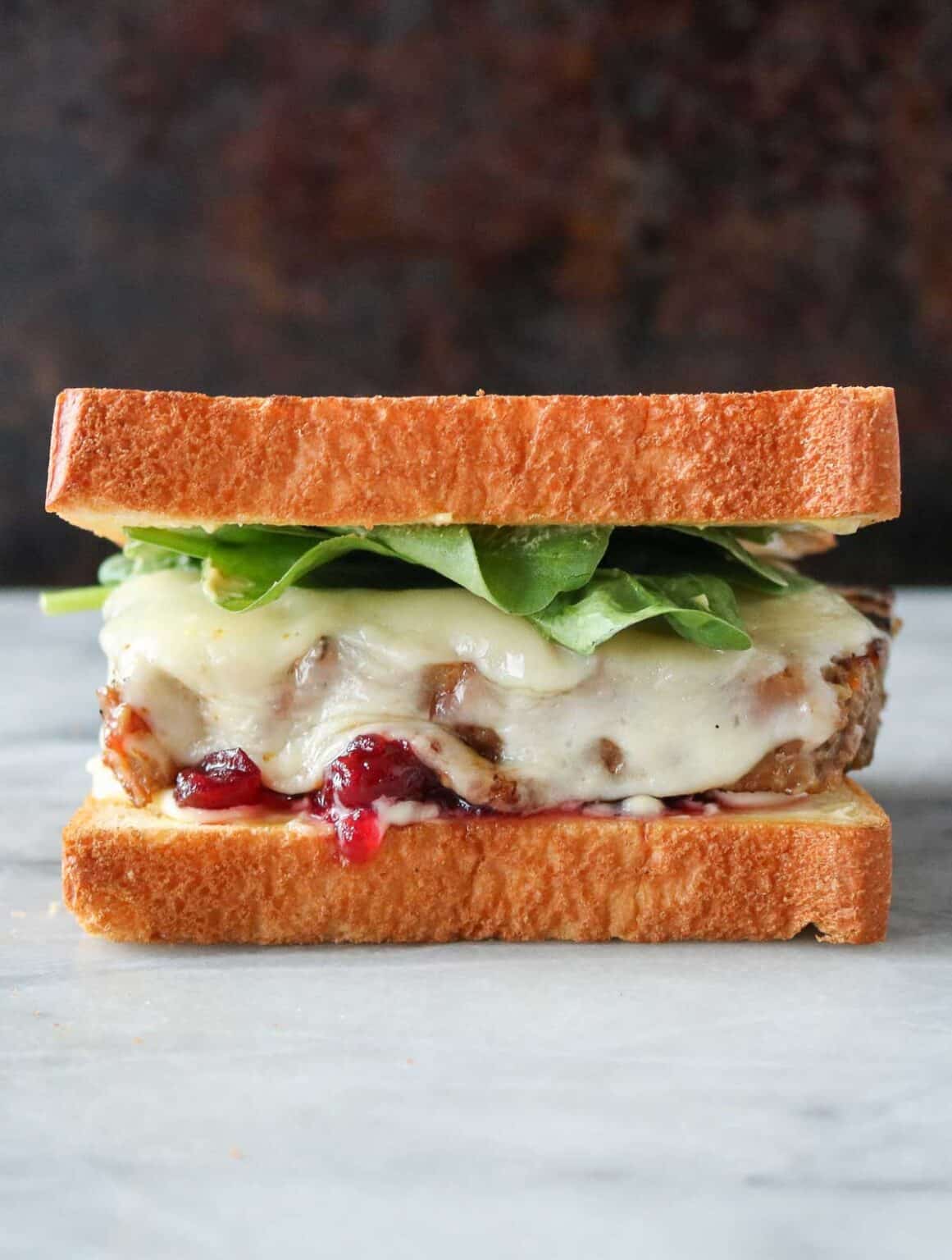 Leftover Thanksgiving Turkey Meatloaf Sandwich Girl Heart Food®