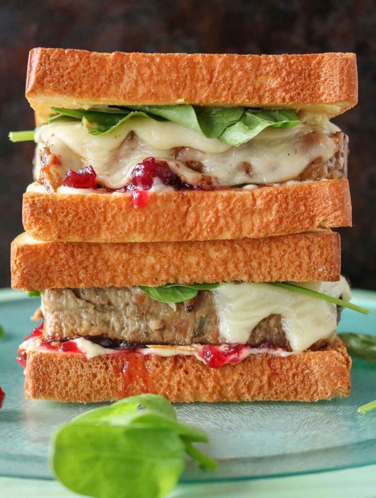 Leftover Thanksgiving Turkey Meatloaf Sandwich Girl Heart Food®