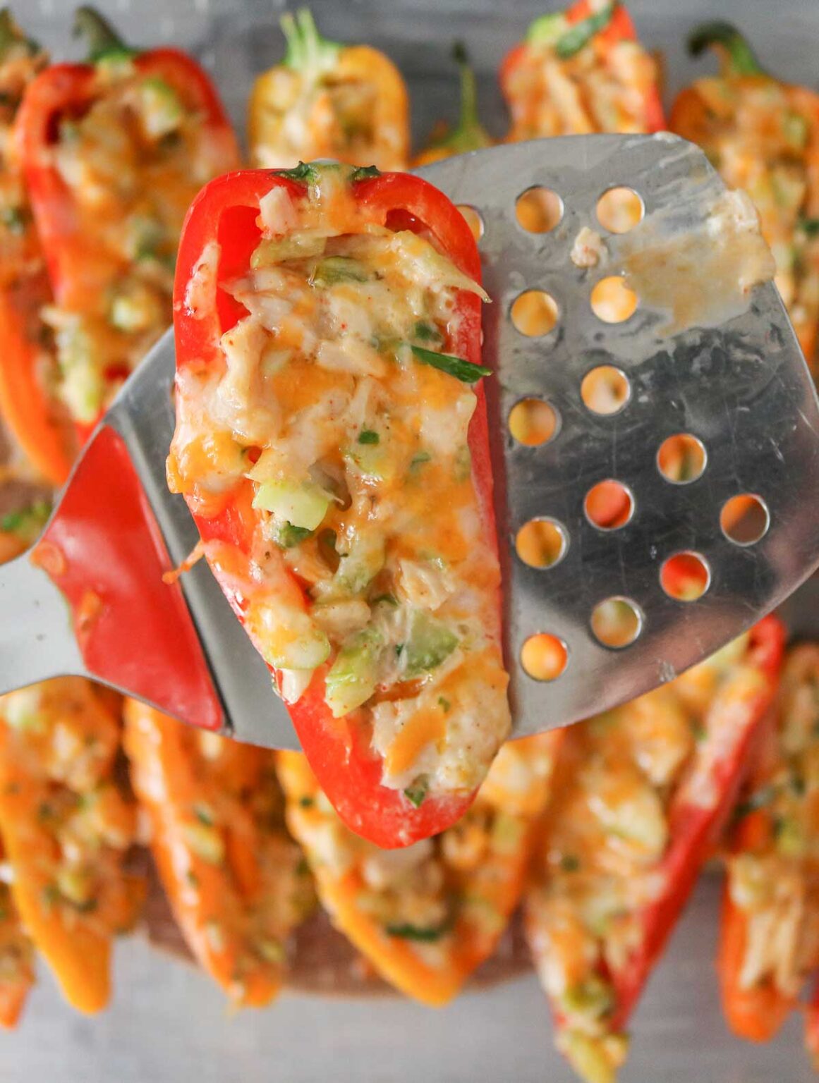 Tuna Melt Stuffed Mini Peppers Girl Heart Food®