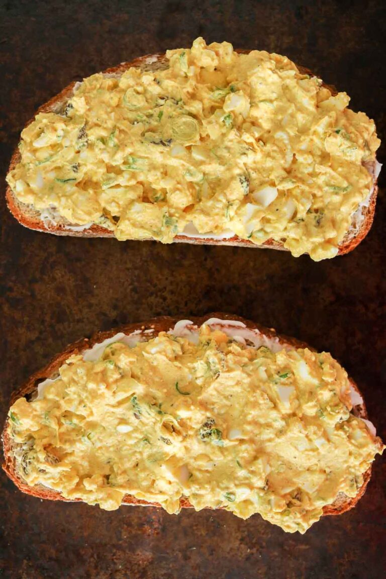 Curried Egg Salad Sandwich With Greek Yogurt Girl Heart Food®