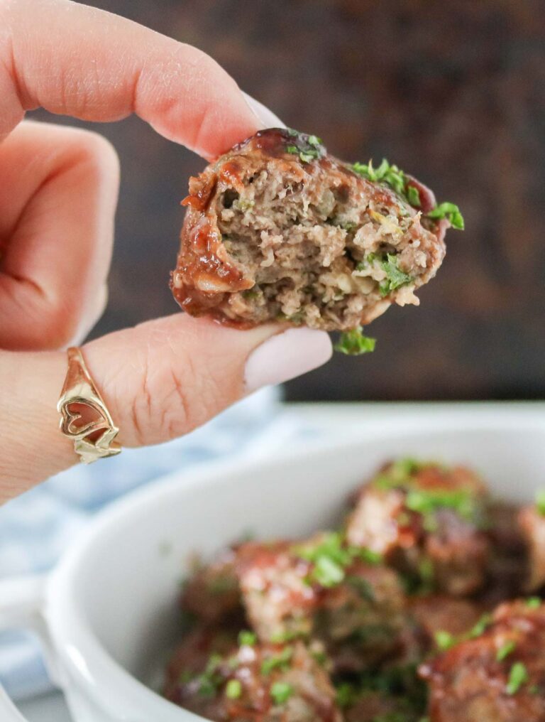 Bison Meatballs Girl Heart Food®