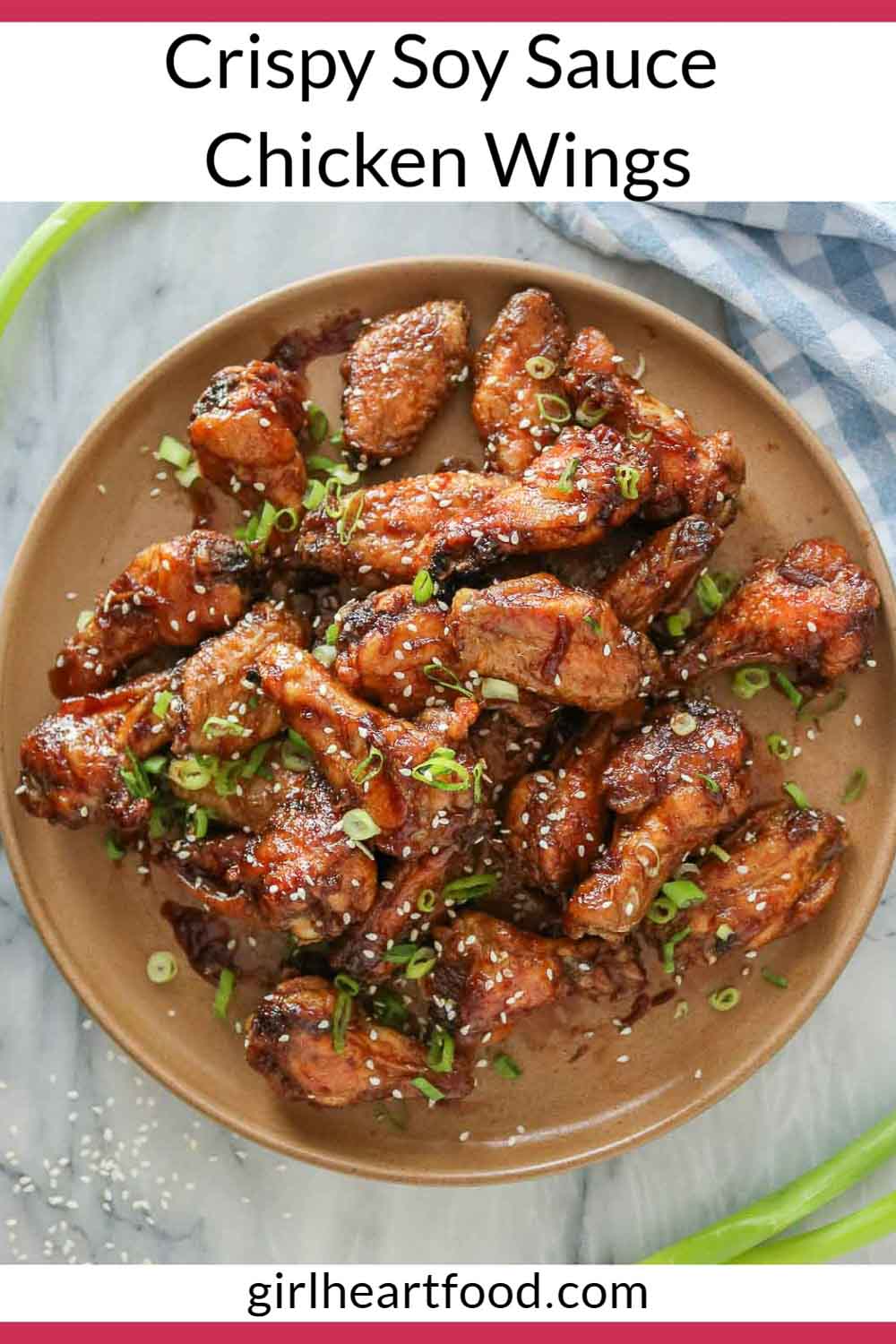 Crispy Soy Sauce Chicken Wings Girl Heart Food®